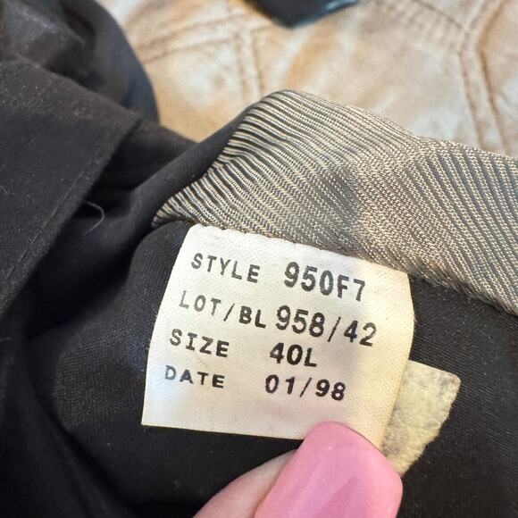 Mark Shale Newport Harbor Vintage Men's Wool Overcoat sz 40L - Picture 6 of 6